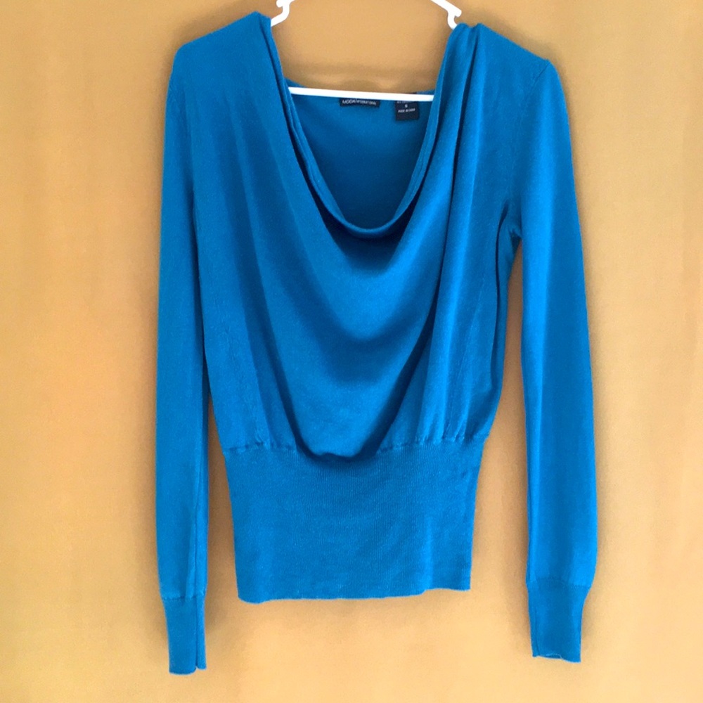 🔥BOGO🔥MODA International 85% Silk 15% Cashmere S